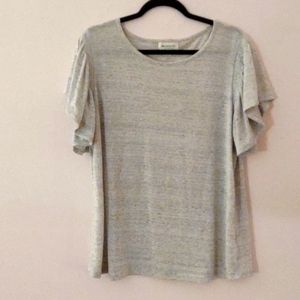 Liz Claiborne Light Grey Top, size XL